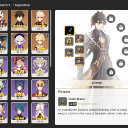 [ÁSIA] AR 55 // 28  personagens (5 Lendários) zhongli+wanderer+ arataki itto+kazuha+Arco de Amós+  full acesso 0